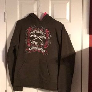 Cowgirl hardware sweatshirt